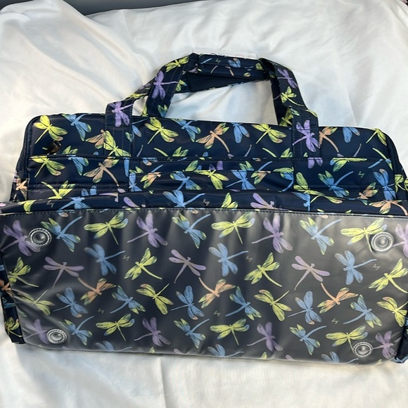 NWT Lug Trolley Duffel Bag - Dragonfly Icepop - Picture 2 of 10